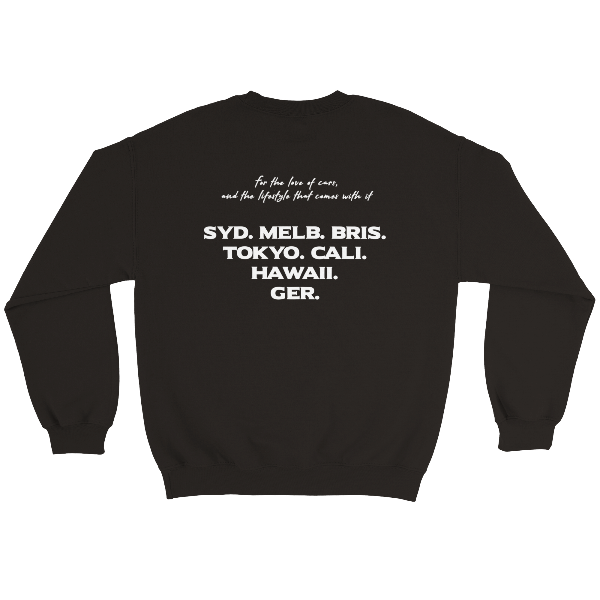 OG Edition Street Cover Crewneck Jumper